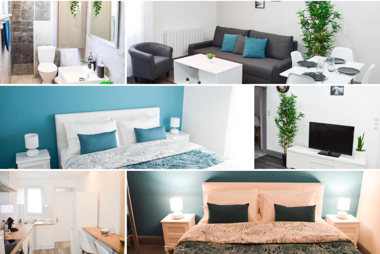 Le Blue St Leon : 2 Pieces Cozy Lit King Size Wifi Apartment Colmar Bagian luar foto