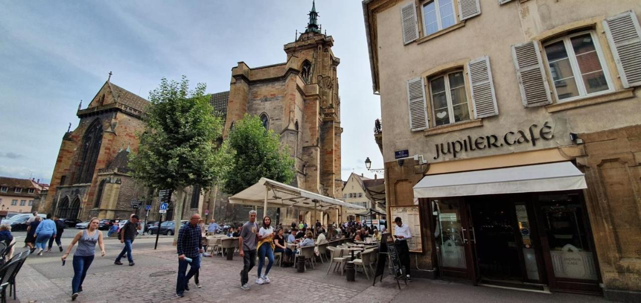 Le Blue St Leon : 2 Pieces Cozy Lit King Size Wifi Apartment Colmar Bagian luar foto